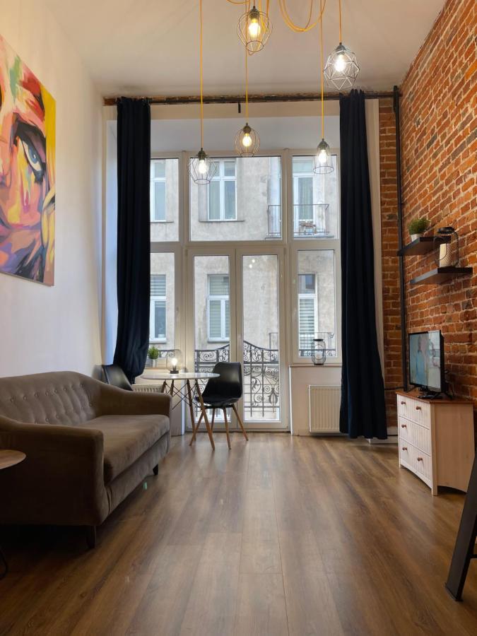 Urokliwy Loft W Ncl Kamienica Vabank Nr 18 Apartment Lodz  Luaran gambar